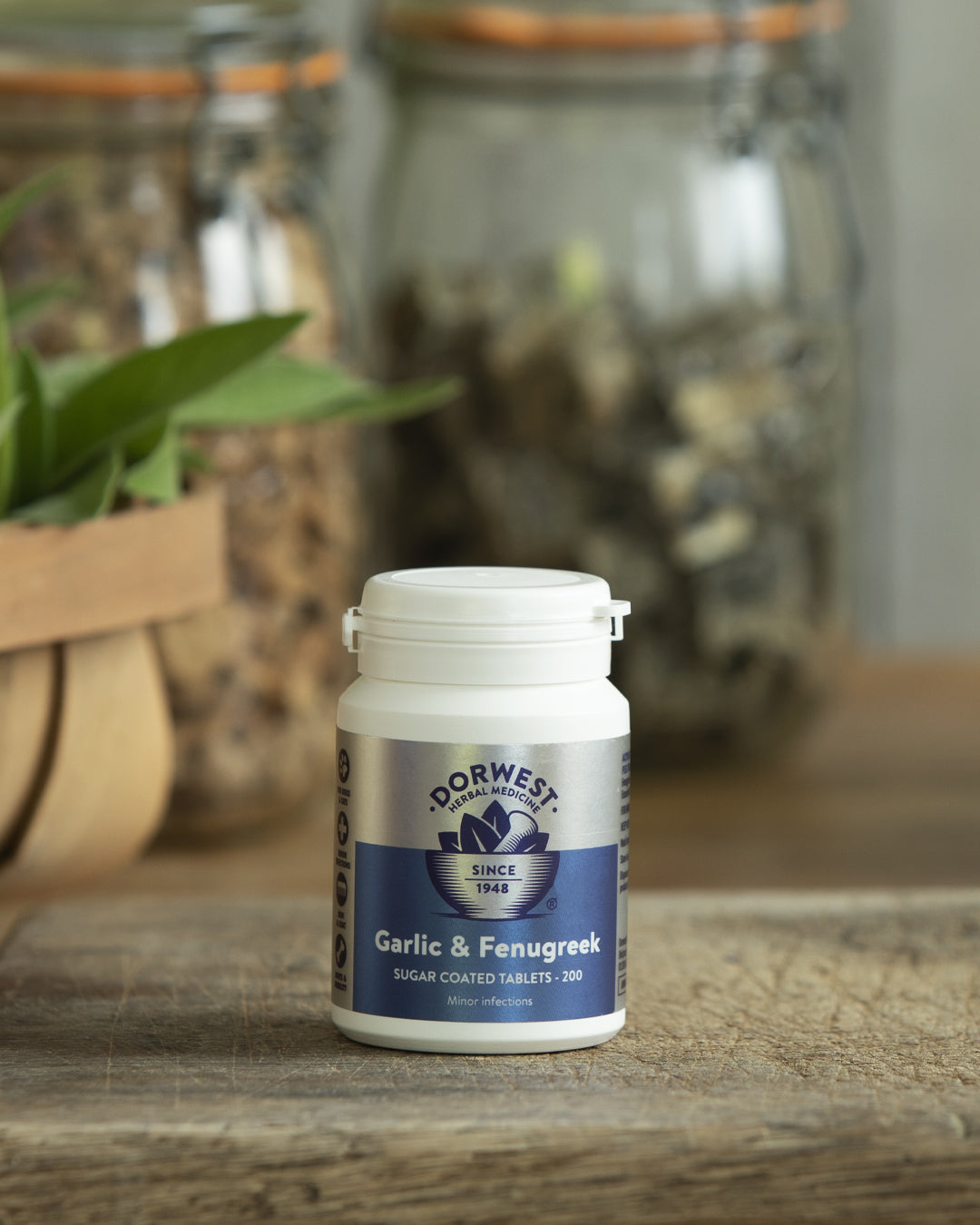 Dorwest Herbs Garlic & Fenugreek Tablets